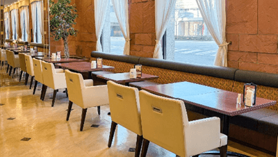 富山マンテンホテル:カフェラルゴ