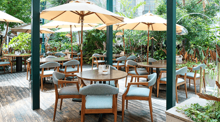 水戸プラザホテル：カフェ＆バー プラザ